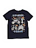 Assorted Brands 100% Cotton Blue Short Sleeve T-Shirt Size M (youth) - photo 1