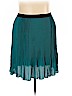Sejour 100% Polyester Teal Casual Skirt Size 18 - photo 1