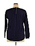Spense Blue Long Sleeve Top Size XL - photo 2