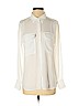 Elodie 100% Polyester White Long Sleeve Blouse Size S - photo 1