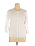 Talbots Ivory Cardigan Size XL - photo 1