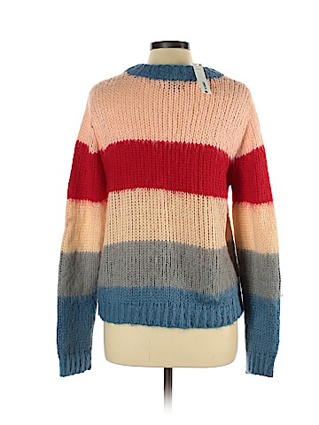 Aqua Pullover Sweater (view 2)