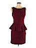 Aqua Burgundy Casual Dress Size M - photo 1