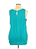 Lane Bryant 100% Cotton Blue Sleeveless Top Size 18 - 20 Plus - photo 2