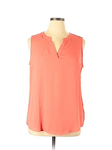 Adrianna Papell Sleeveless Blouse (view 1)