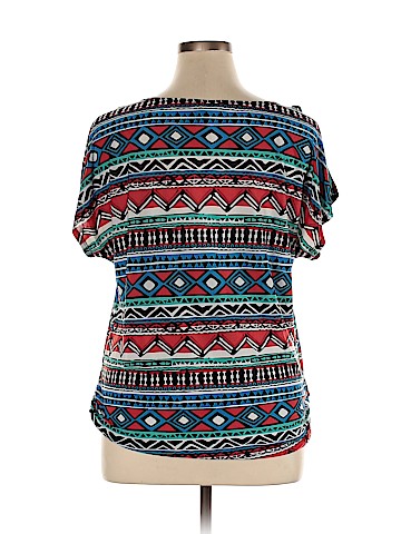 Love J Short Sleeve Blouse (view 2)