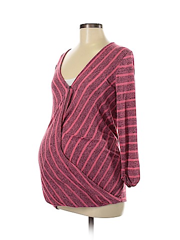 Jessica Simpson Maternity Long Sleeve Top (view 1)