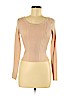 Kendall & Kylie Tan Long Sleeve Top Size M - photo 1