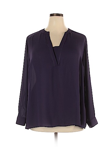 Simply Vera Vera Wang Long Sleeve Blouse (view 1)