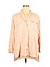 Ava & Viv 100% Rayon Pink Long Sleeve Button-Down Shirt Size 2X - photo 1