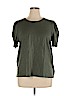 Gap 100% Cotton Green Short Sleeve Top Size XL - photo 1