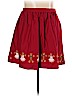 Fervour 100% Cotton Red Casual Skirt Size 3X - photo 1