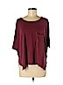 American Eagle Outfitters Burgundy Short Sleeve T-Shirt Size M - photo 1