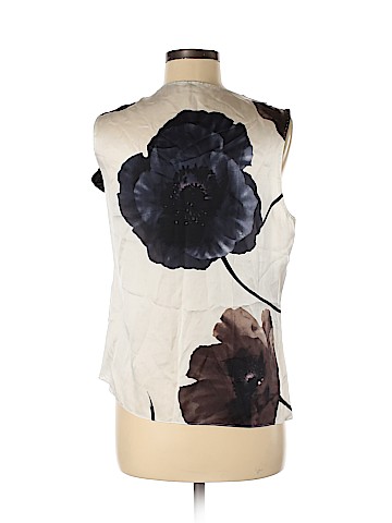 Elie Tahari Sleeveless Silk Top (view 2)