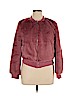 Love Tree 100% Polyester Pink Faux Fur Jacket Size 1X - photo 1