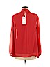 Zara 100% Polyester Orange Long Sleeve Blouse Size M - photo 2