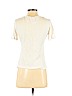 Tory Burch 100% Linen Ivory Short Sleeve Top Size S - photo 2