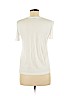 Zara 100% Viscose White Short Sleeve T-Shirt Size M - photo 2