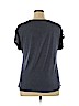 G Collection Blue Short Sleeve Top Size 1X - photo 2