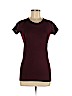 Lululemon Athletica Burgundy Active T-Shirt Size 6 - photo 1