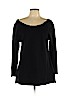 Nine West Black Sweatshirt Size L (petite) - photo 1
