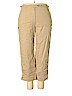 Lauren by Ralph Lauren 100% Cotton Tan Khakis Size 16 - photo 1