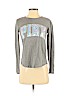 Victoria's Secret Pink Gray Long Sleeve T-Shirt Size XS - photo 1