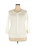 Talbots 100% Cotton Ivory Cardigan Size XL - photo 1