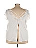Extra Touch White Short Sleeve Top Size 3X - photo 2