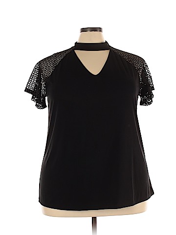 Lane Bryant Short Sleeve Top (view 1)