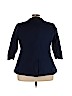Esley 100% Cotton Blue Blazer Size 3X - photo 2