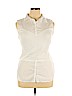 Skinny Shirt White Sleeveless Button-Down Shirt Size XL - photo 1