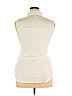 Skinny Shirt White Sleeveless Button-Down Shirt Size XL - photo 2