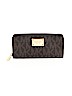 MICHAEL Michael Kors 100% Leather Brown Leather Wallet One size - photo 1