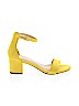 Bella Marie Yellow Heels Size 5 1/2 - photo 1