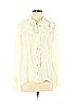 Zara Ivory Long Sleeve Blouse Size L - photo 1