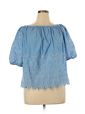 Gap Short Sleeve Blouse (view 1)