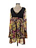 Free People 100% Rayon Yellow Casual Dress Size XS - photo 1