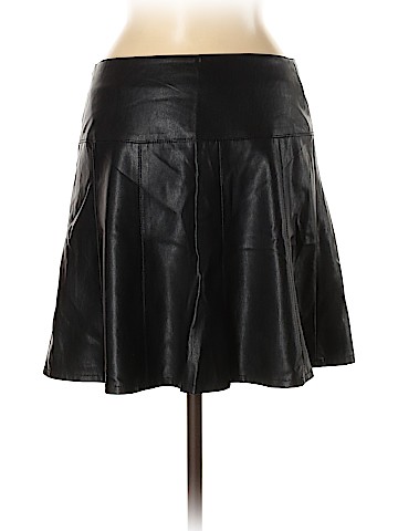 Ann Taylor Faux Leather Skirt (view 2)