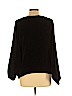 Zara 100% Polyester Black Pullover Sweater Size L - photo 2