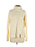 Poof! 100% Acrylic White Turtleneck Sweater Size S - photo 1