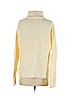 Poof! 100% Acrylic White Turtleneck Sweater Size S - photo 2