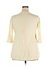MAX 100% Rayon Ivory Long Sleeve Blouse Size XXL - photo 2
