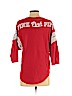 Victoria's Secret Pink 100% Cotton Red 3/4 Sleeve T-Shirt Size S - photo 2