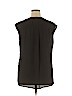Apt. 9 100% Polyester Black Sleeveless Blouse Size XL - photo 2