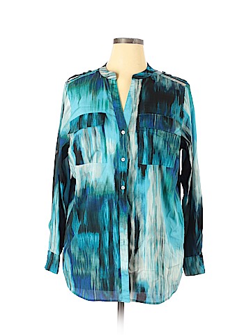 Calvin Klein Long Sleeve Blouse (view 1)