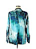 Calvin Klein 100% Polyester Blue Long Sleeve Blouse Size 0X - photo 2