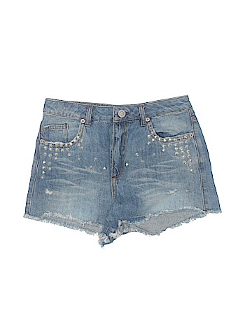 Topshop Denim Shorts (view 1)