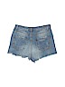 Topshop 100% Cotton Blue Denim Shorts Size 28 waist - photo 2