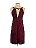 Sunhee Moon 100% Cotton Burgundy Casual Dress Size XS - photo 2
